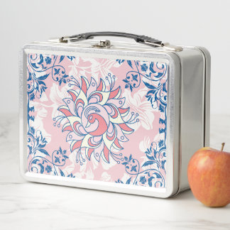 Roze Rangoli Floral Art, helder leven
