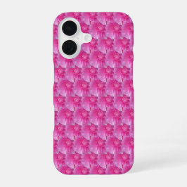 Roze Ranunculus – Modern bloemontwerp iPhone 16 Hoesje