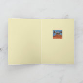 Roze Ray-kaart Feestdagen Kaart (Binnen)