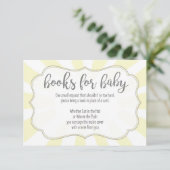 Roze Ray van Sunshine Baby shower Book Request Car Informatiekaartje (Staand voorkant)