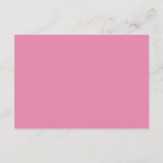 Roze Ray van Sunshine Baby shower Book Request Car Informatiekaartje (Achterkant)