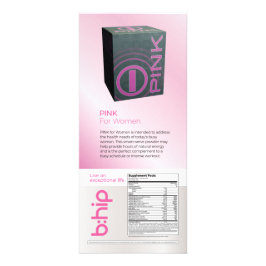 ROZE RECLAMEKAART