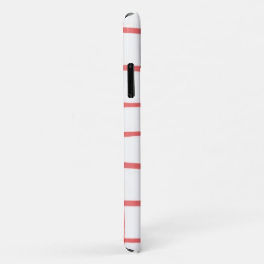 Roze Red Gingham Case-Mate iPhone Case (Achterkant/rechts)