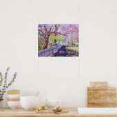 Roze Redbud Bloesem Bij Williamsburg Virginia Poster (Keuken)
