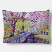 Roze Redbud-boom bloeit in Williamsburg Virginia Etui (Achterkant)
