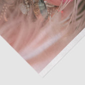 Roze Regal Hoofdtooi Gouden Kroon Decoupage Tissuepapier (Detail)