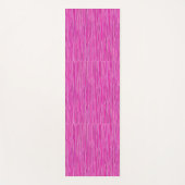 Roze Regen Verticaal gestreept Yogamat (Voorkant)