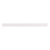 Roze regenbogen en bloemen Baby shower Grosgrain Lint (Voorkant)