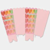 Roze Regenboog Harten Kleurrijk Patroon Modern Bedankdoosjes (Ongevouwen)