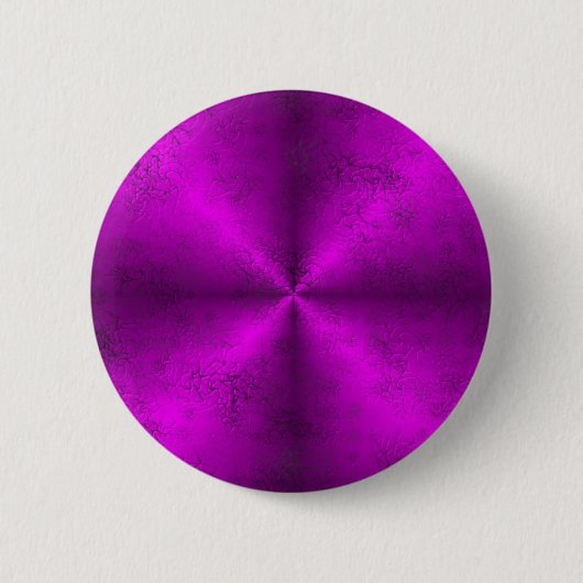 roze regenboog in olifant ronde button 5,7 cm (Voorkant)