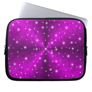 Roze regenboog in olifantenhuidletheroptica laptop sleeve
