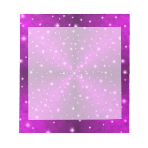 Roze regenboog in olifantenhuidletheroptica notitieblok