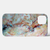 Roze regenboog marmer steen afwerking Case-Mate iPhone case (Achterkant (horizontaal))