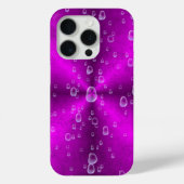 Roze regenboog met regendruppels Case-Mate iPhone case (Achterkant)