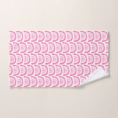 Roze Regenboog Patroon Bad Handdoek (Handdoek)