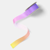 roze regenboog satijnen lint (Achterkant)