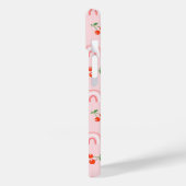 Roze regenboogCherry Pattern Case-Mate iPhone Case (Achterkant / Links)
