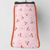 Roze regenboogCherry Pattern Golfheadcover (Draai 90)