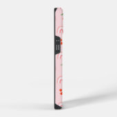 Roze regenboogCherry Pattern iPhone Hoesje (Rechterkant)