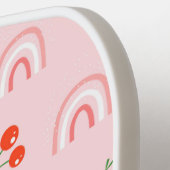 Roze regenboogCherry Pattern Pickleball Paddle (Links Detail)