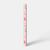 Roze regenboogCherry Pattern Samsung Galaxy Hoesje (Linkerkant)