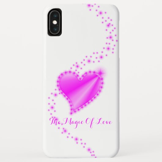 Roze regenboogkunst met sterren , de Magic of Love Case-Mate iPhone Case (Achterkant)