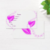 roze regenboogkunst met sterren visitekaartjes (Bureau)