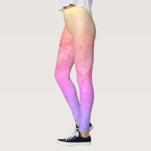  roze regenboogontwerp leggings