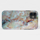 Roze regenboogsteenafwerking Case-Mate iPhone case (Achterkant (horizontaal))