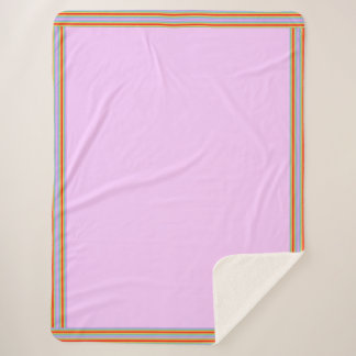 Roze regenboogwrap Blanket Sherpa Deken