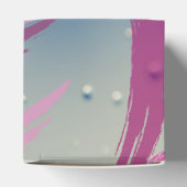 Roze Regendropen Kwaststreek Snoep Favorietendoosj Bedankdoosjes (Bovenkant)