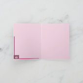 Roze regendruppels kaart (Binnen)