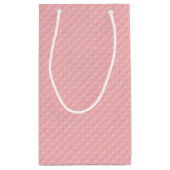 Roze reliëf met vlinder klein cadeauzakje (Achterkant)