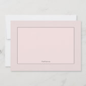 Roze religieuze uitnodiging (Achterkant)