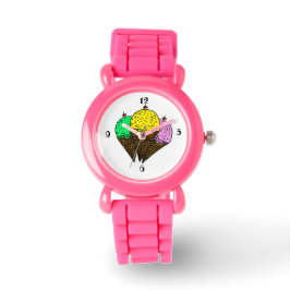 roze reloj horloge