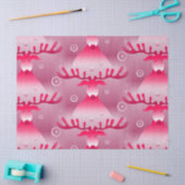 roze rendierpapier tissuepapier (Craft)