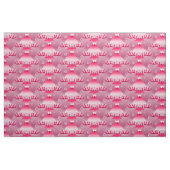 roze rendierstof stof (Yard (91,4 cm))