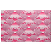 roze rendierstof stof (Fat Quarter)