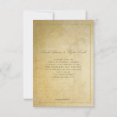 Roze repetitie Inbeluitnodiging Kaart (Achterkant)