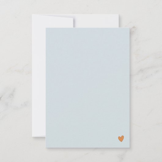 Roze Retro Boho Floral Dank je kaart (Achterkant)