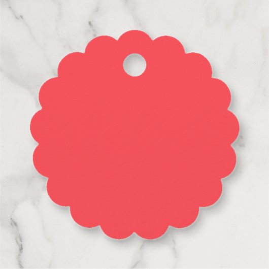 Roze retro bruiloft bedankjes labels (Achterkant)