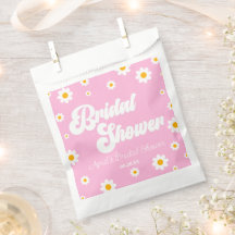 Roze Retro Daisy Flower Floral Vrijgezellenfeest