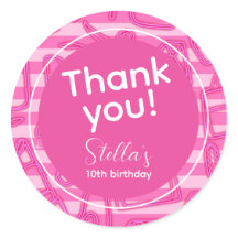 Roze Retro Doll Besties Party Neon