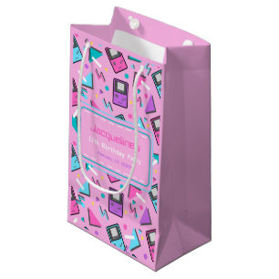 Roze Retro Gaming Klein Cadeauzakje