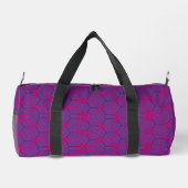 Roze retro geometrisch patroon plunjezak (Achterkant)