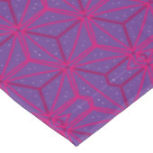 Roze retro geometrisch patroon tafelkleed (Gekanteld)