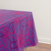 Roze retro geometrisch patroon tafelkleed (Voorbeeld)
