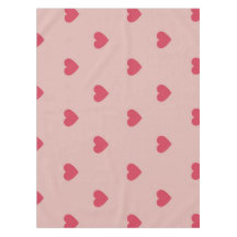 Roze Retro Heart Y2K-patroon met roze achtergrond