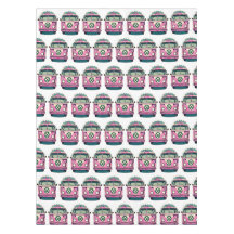 Roze Retro Hippie Vans