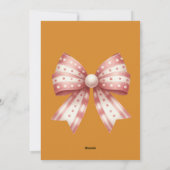 Roze Retro Kerstman Feestdagenkaart (Achterkant)